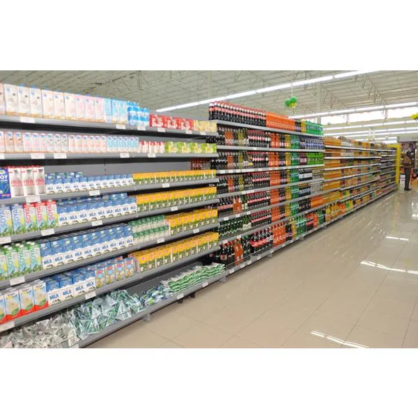 Supermarket fit-out — Wall and gondola systems
