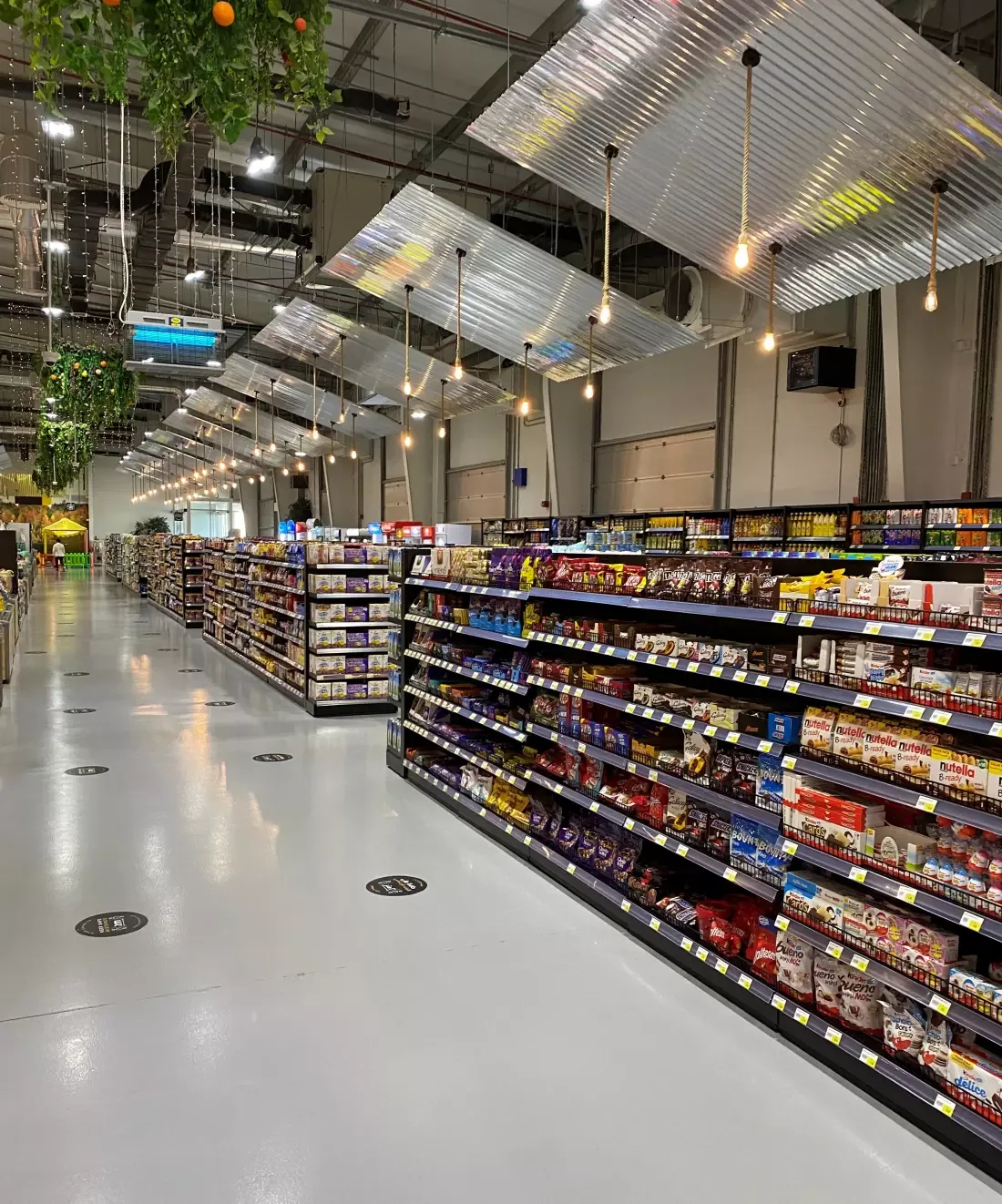 Supermarket και hypermarket